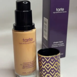 فاونديشن tarte كريم أساس تغطية كاملة نباتي