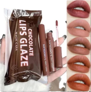 Magic Casa Chocolate Lip Glaze - بكج الحوامير الخماسي