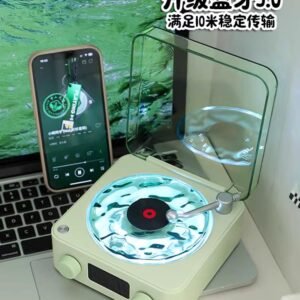 مكبر صوت بلوتوث ريترو 3 في 1