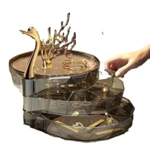 منظم اكسسوارات أكريليك أنيق بعرض مثالي